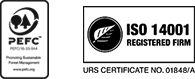 ISO14001, FSC Logos